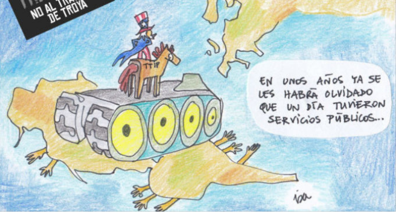 Las peores consecuencias del TTIP, explicadas con viñetas